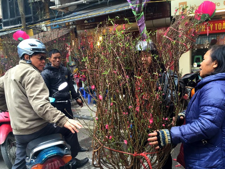 Hang Luoc Flower Market in Hanoi's Old Quarter - ảnh 10